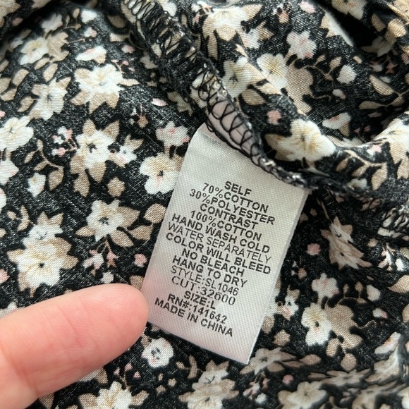 Luxe Apothetique Floral Boho Blouse - Picture 7 of 7